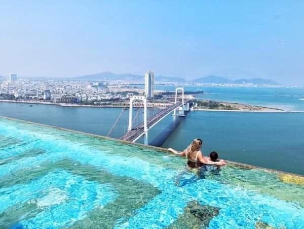 Golden Apartment With Sea View Дананг Экстерьер фото